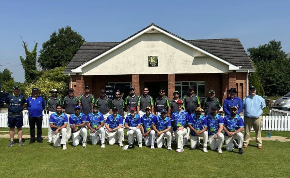 South Over 40's and West Over 40's squads at Knockharley